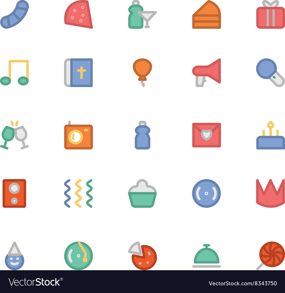 Celebration and party icons 7