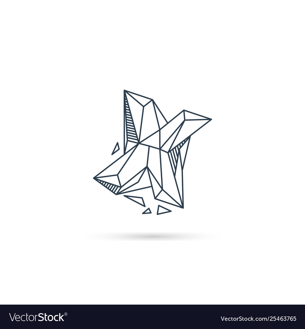 Gemstone letter x logo design icon template