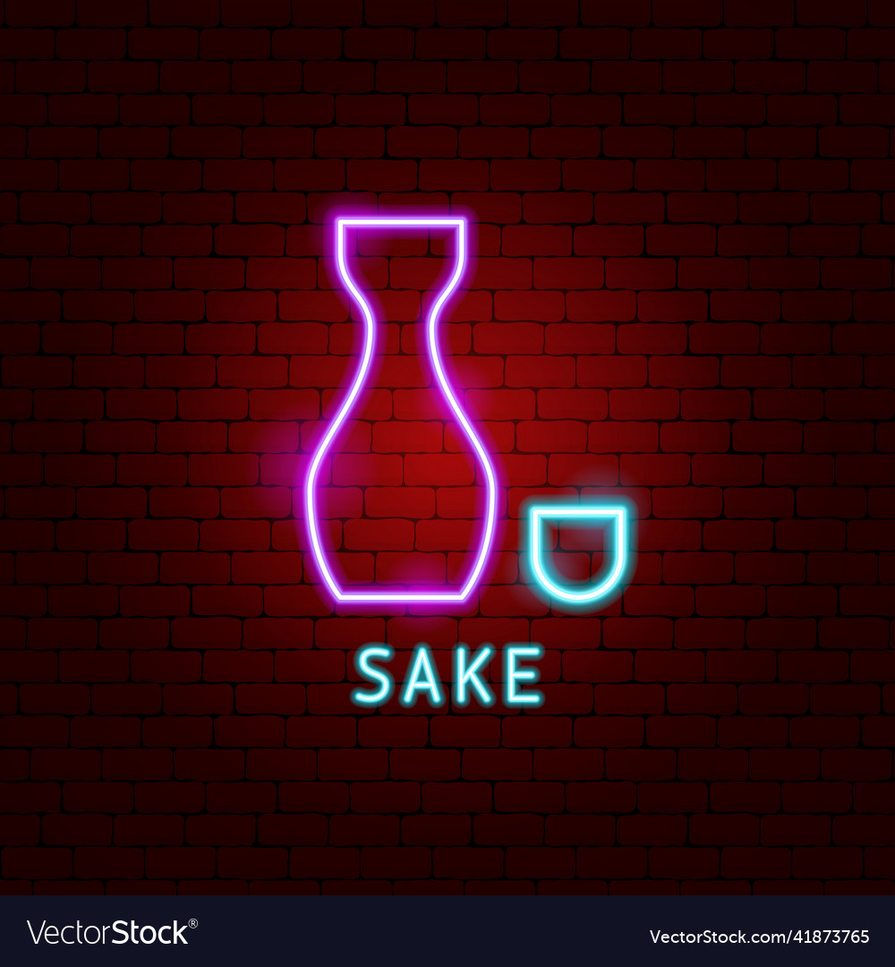 Sake Neonlabel