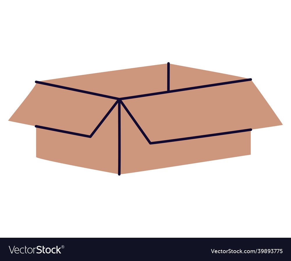 Beige box icon Royalty Free Vector Image - VectorStock