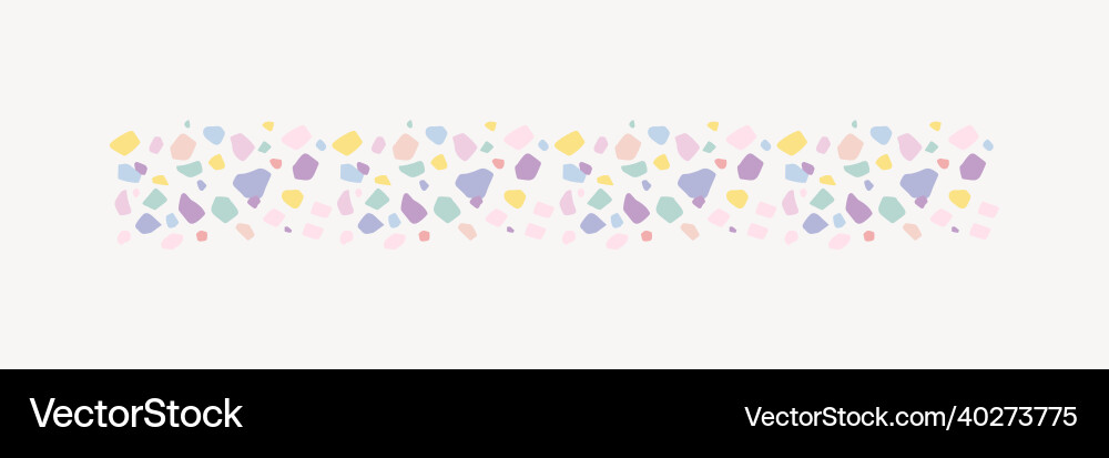 Seamless pattern brush stroke set Royalty Free Vector Image