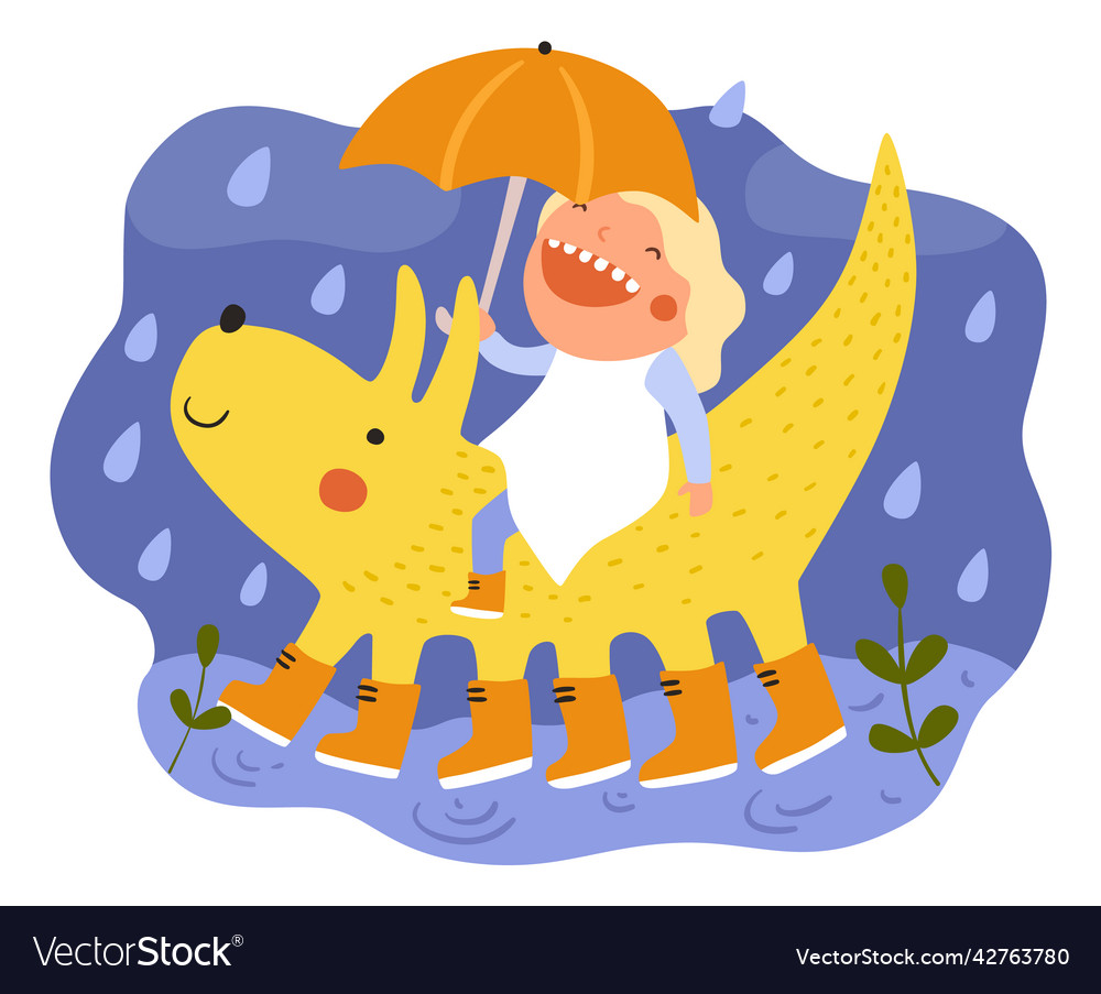 Children dreams little dreamer with fictional Vector Image