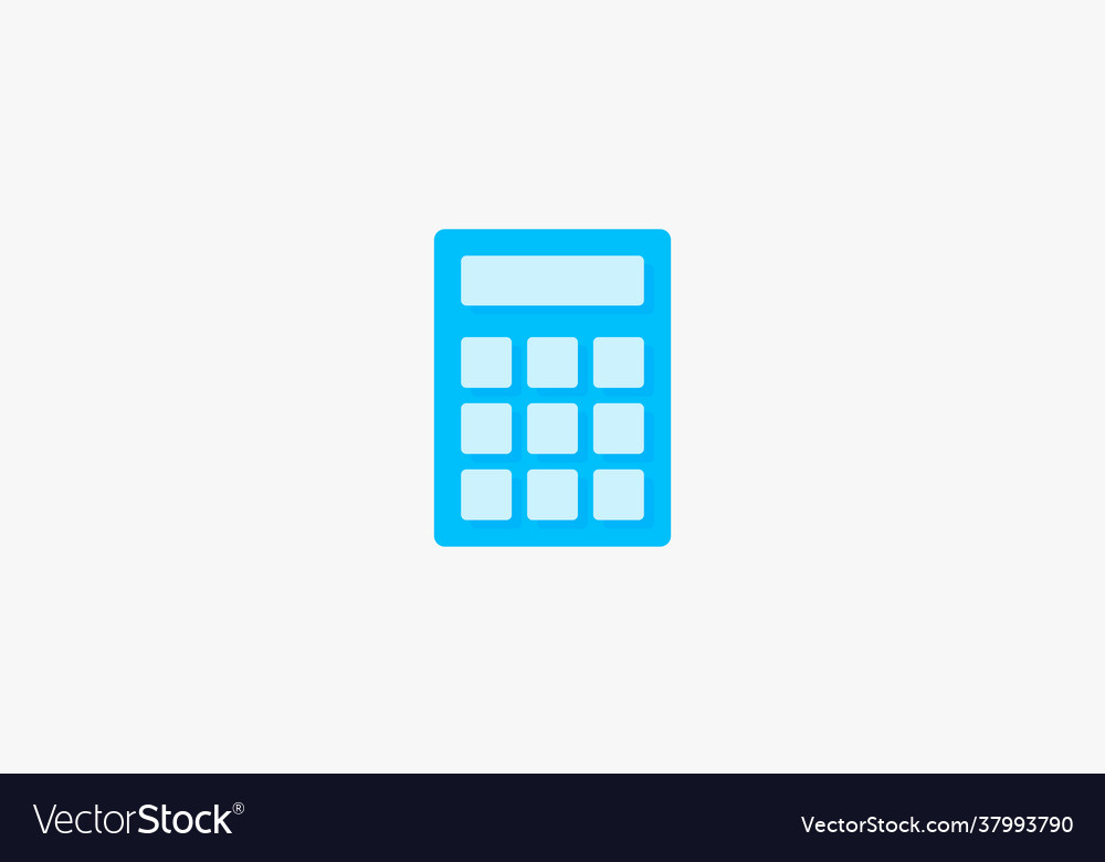 Calculator modern icon