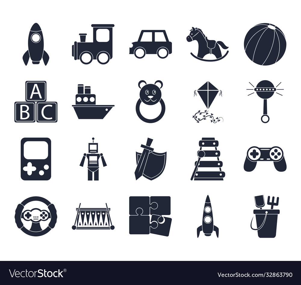 vector robot cube
