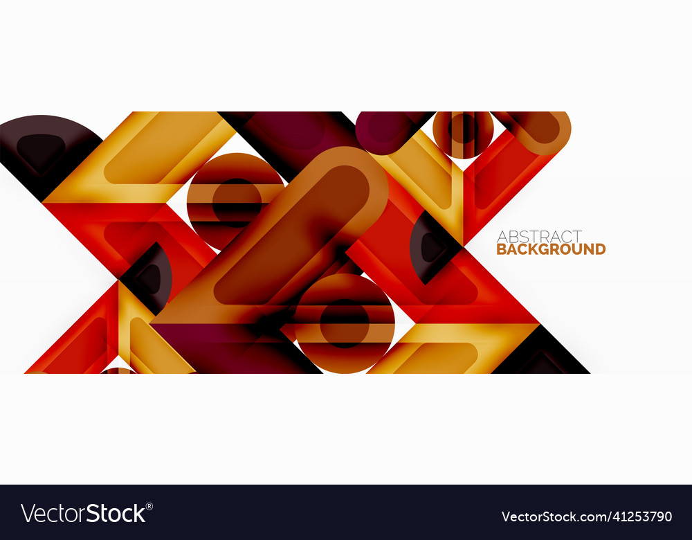 Creative geometric wallpaper minimal abstract Vector Image