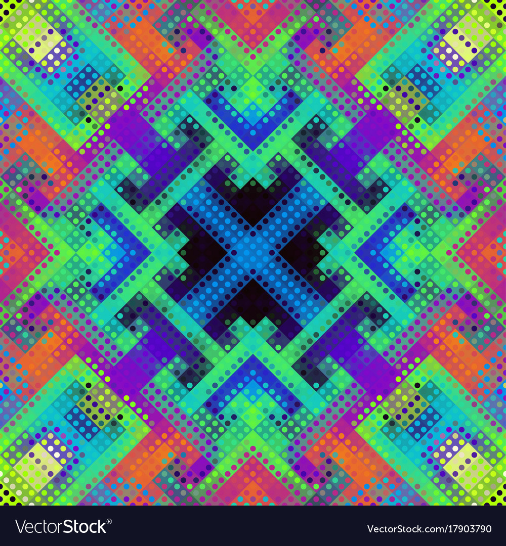 Geometric abstract pattern