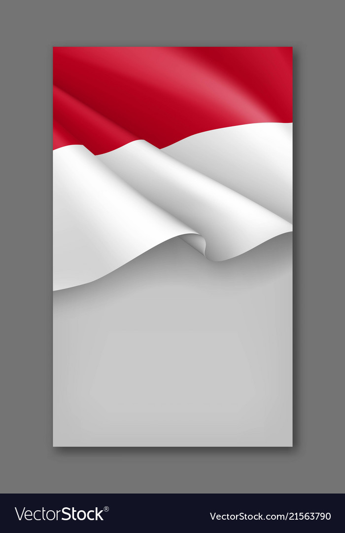 Indonesische patriotische Hintergrundvorlage