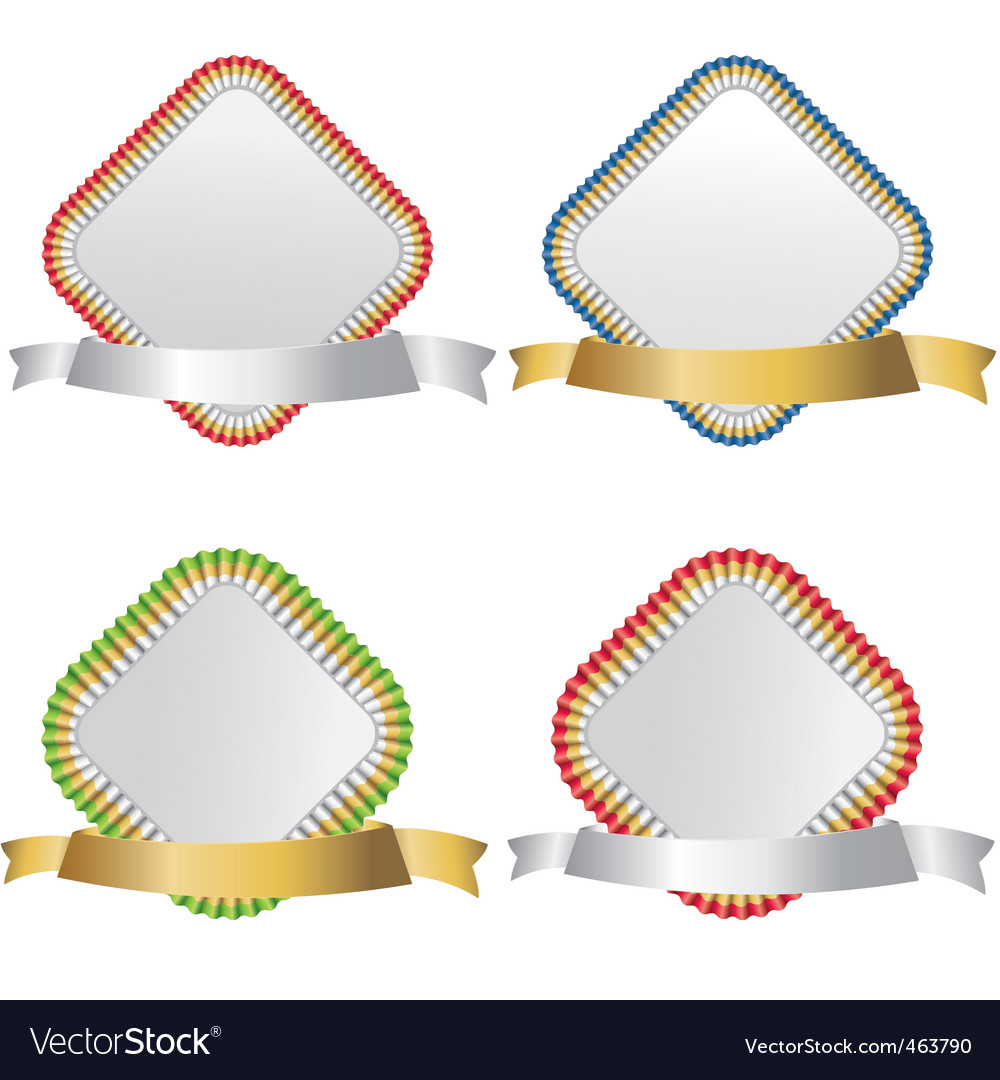 Ribbon Illustration Royalty Free Vector Image Vectorstock