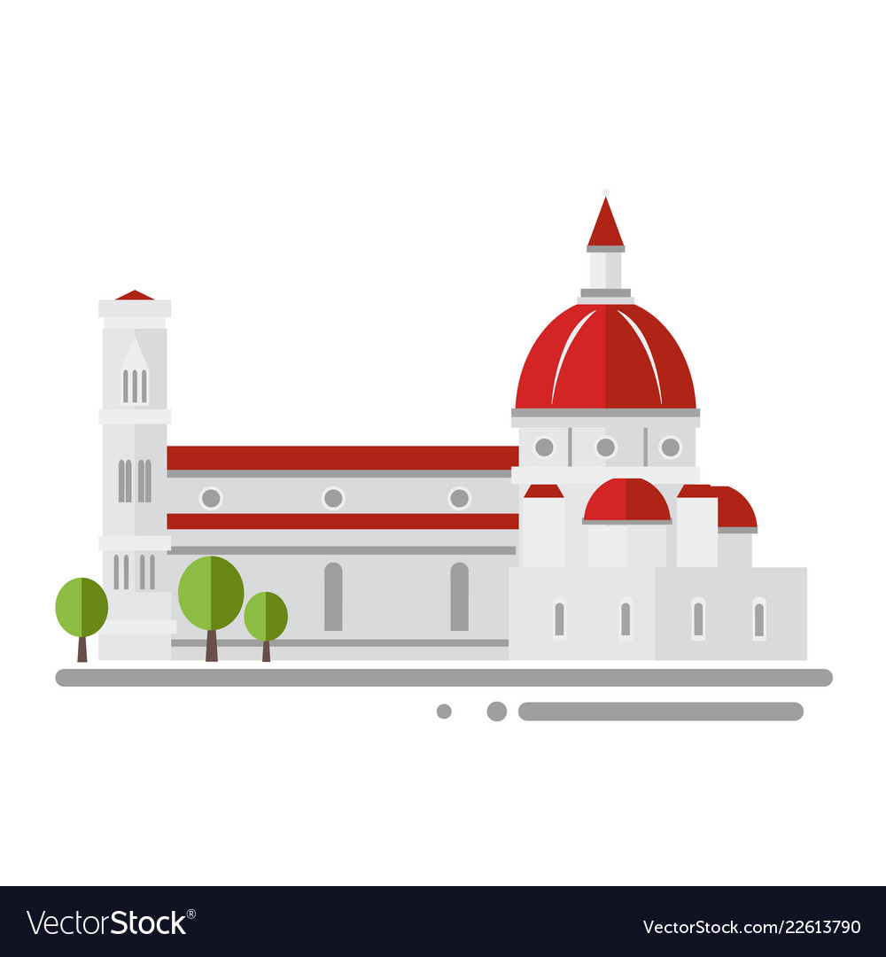 St peter cathedral Royalty Free Vector Image - VectorStock