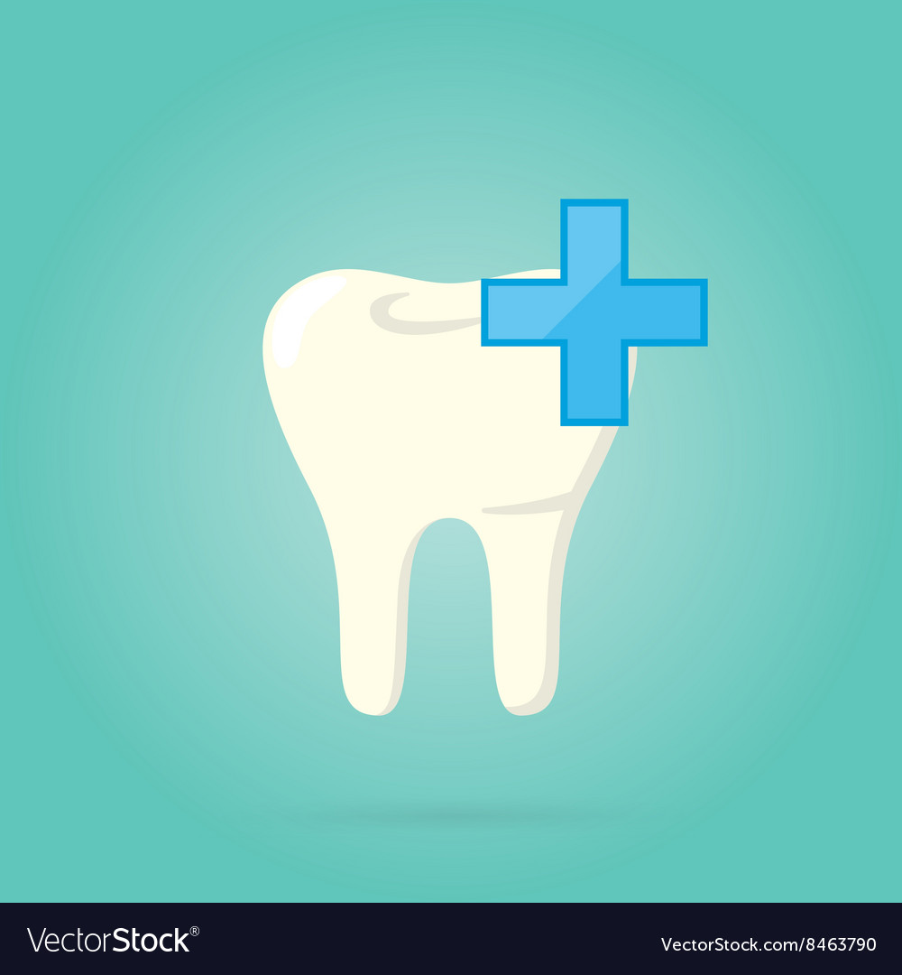 Tooth logo isolated