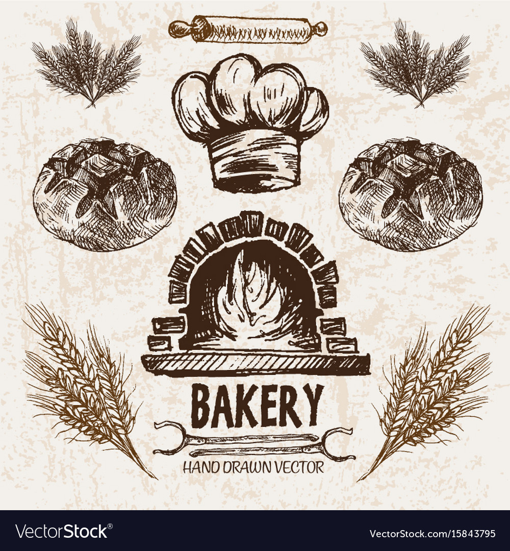 Bakery Digital Detailed Vector Images 82