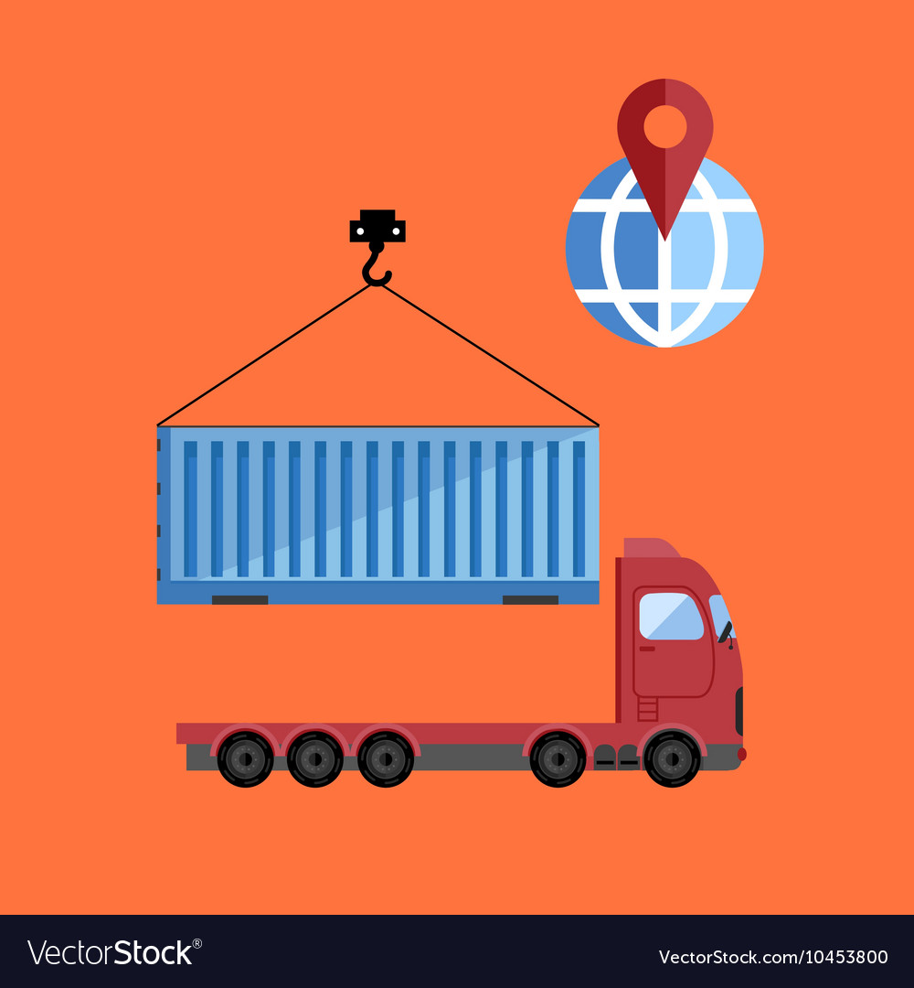 Container LKW Icon