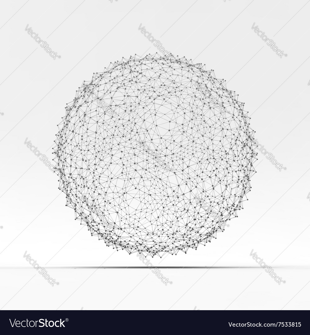 3d sphere global digital connections technology