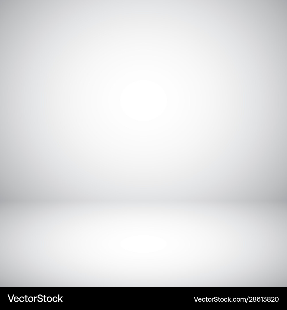 Empty gray studio abstract background with Vector Image