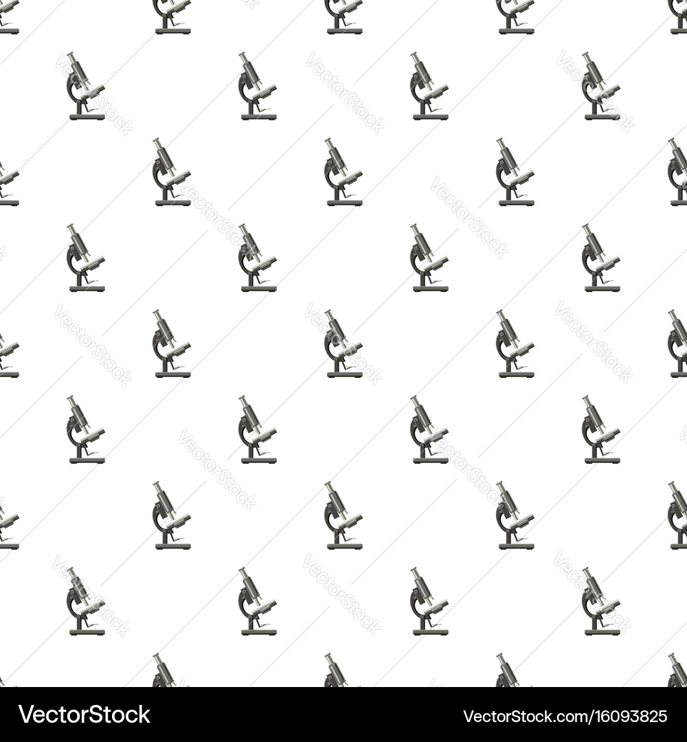 Microscope Pattern Cartoon Microscope pattern Royalty Free Vector Image - VectorStock