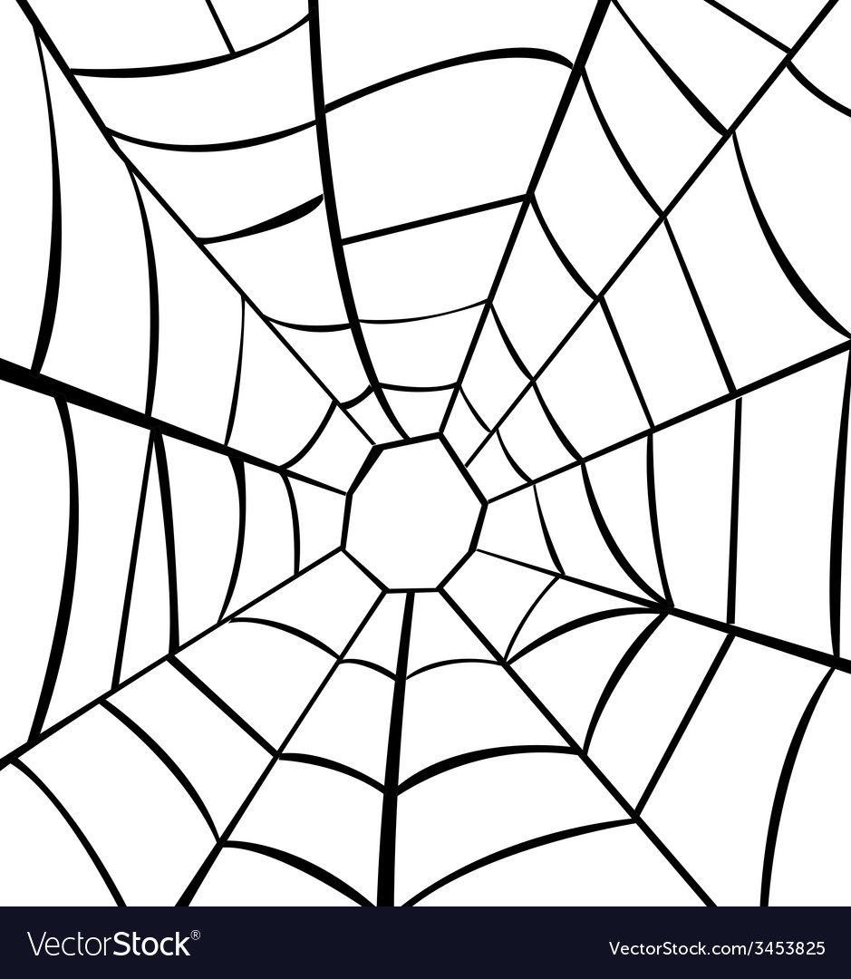 Spider web design Royalty Free Vector Image - VectorStock, spider web 