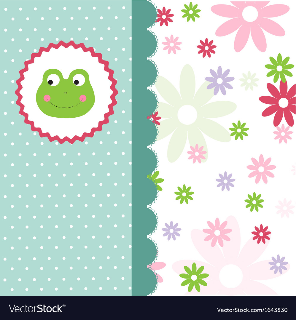Baby shower invitation Royalty Free Vector Image