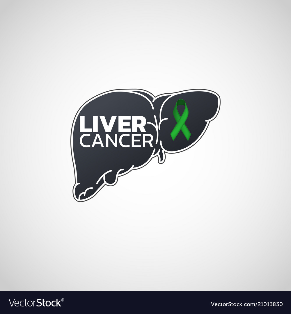 Liver Cancer Logo Icon Royalty Free Vector Image 2851