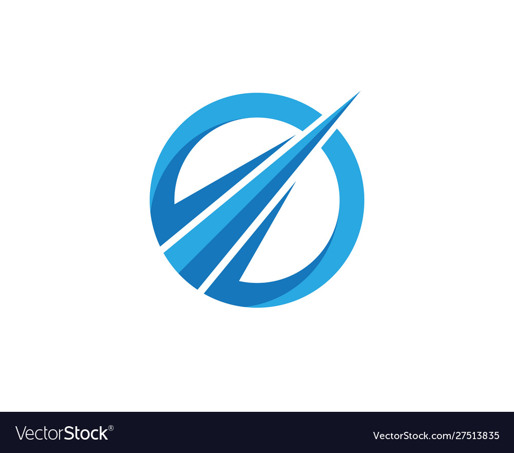 Faster logo template icon Royalty Free Vector Image