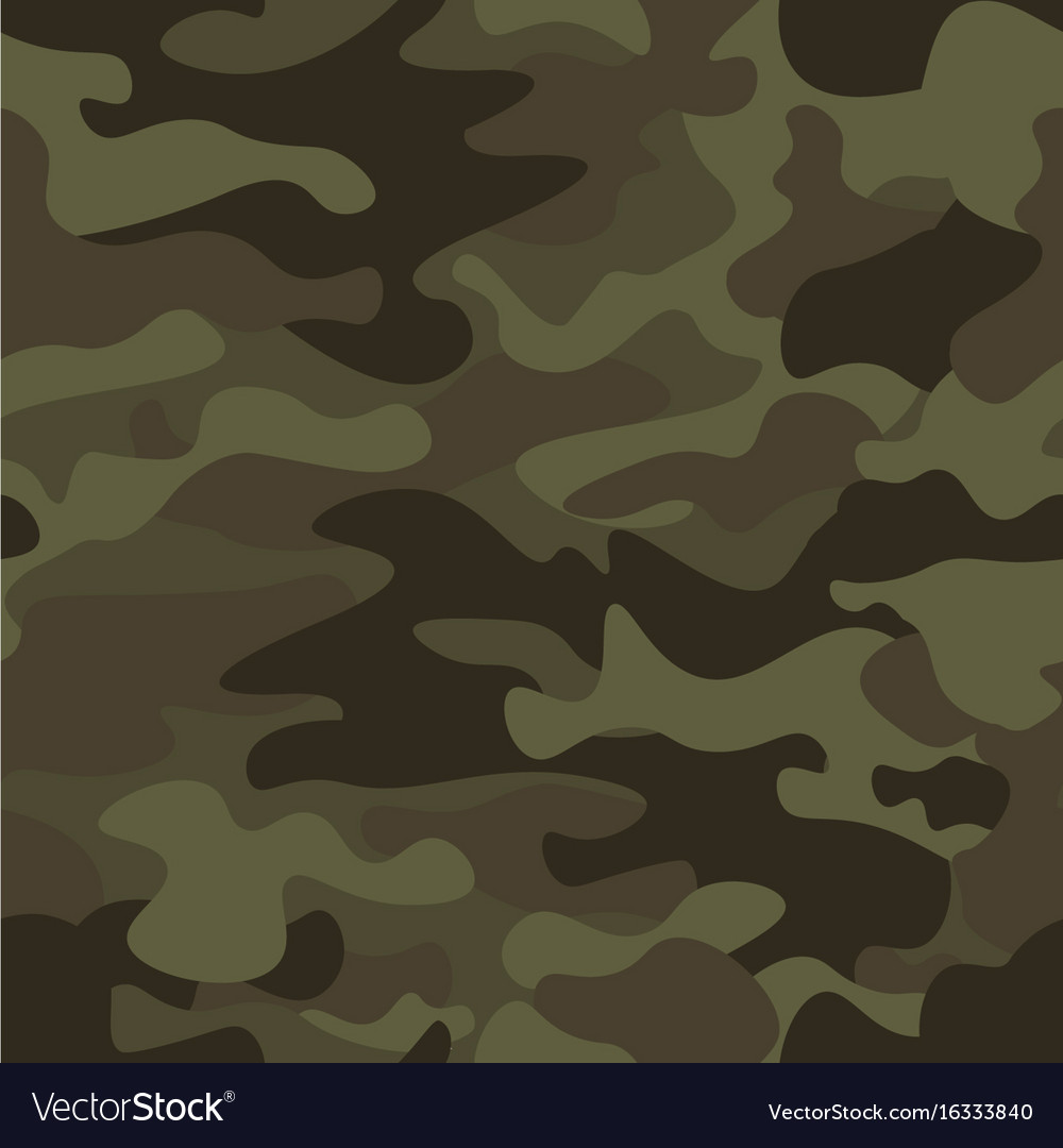 Camouflage seamless pattern background classic