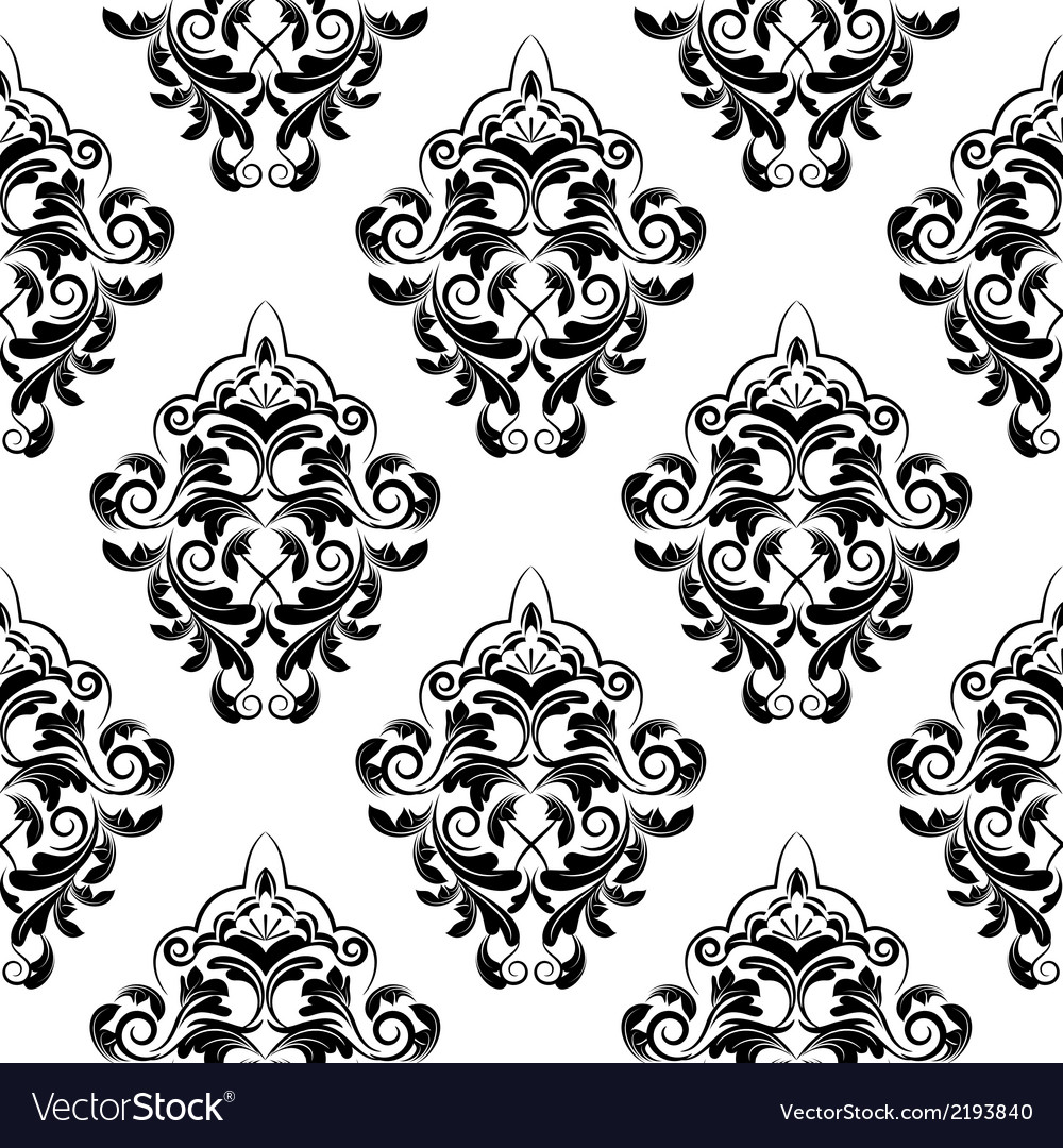 Damask wallpaper