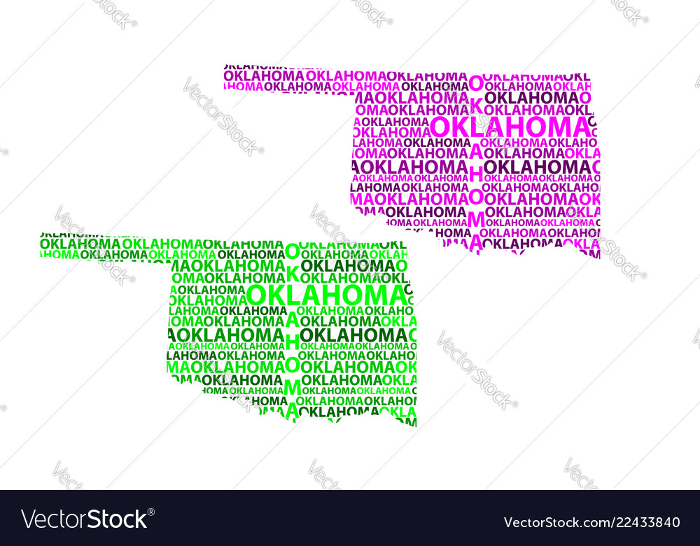 Map of oklahoma