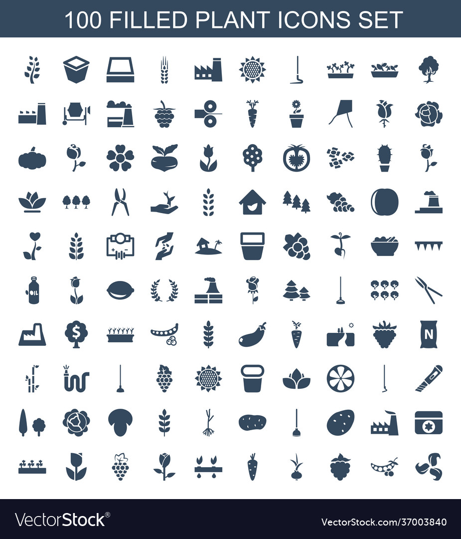 Plant icons