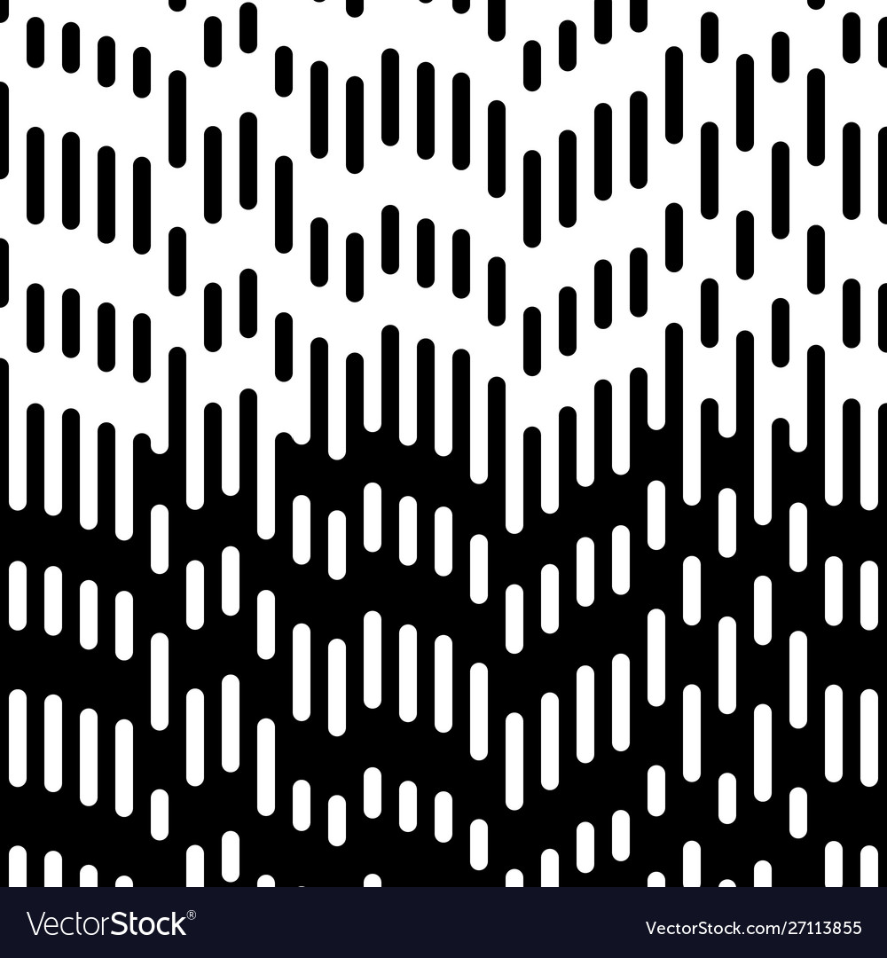 Abstract geometric black and white pattern Vector Image