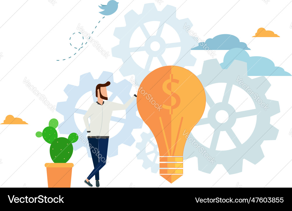 Business people teamwork Royalty Free Vector Image