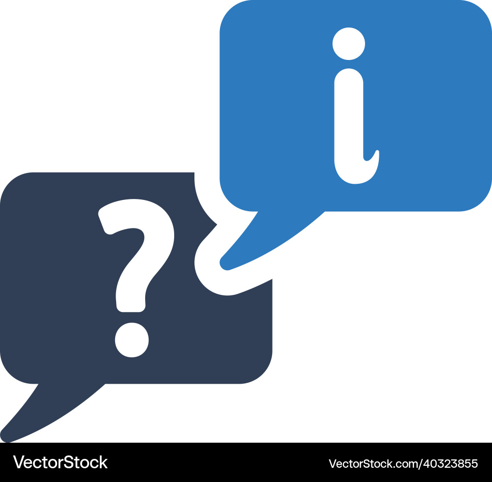 Chat bubbles icon Royalty Free Vector Image - VectorStock