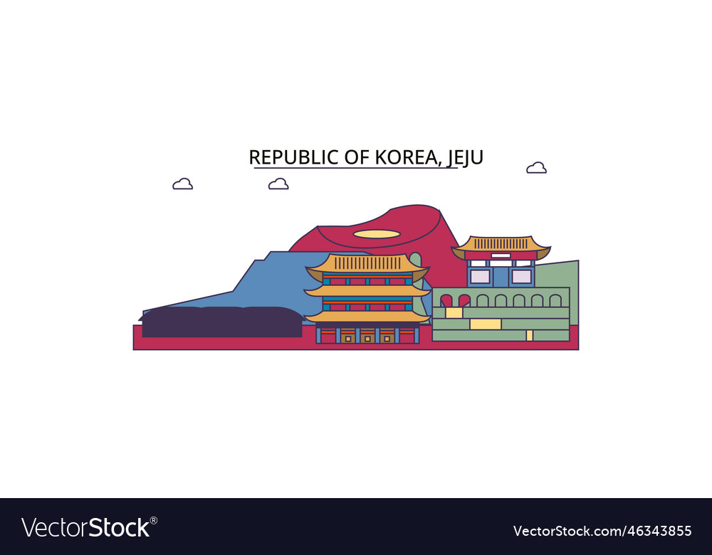 South korea jeju tourism landmarks city