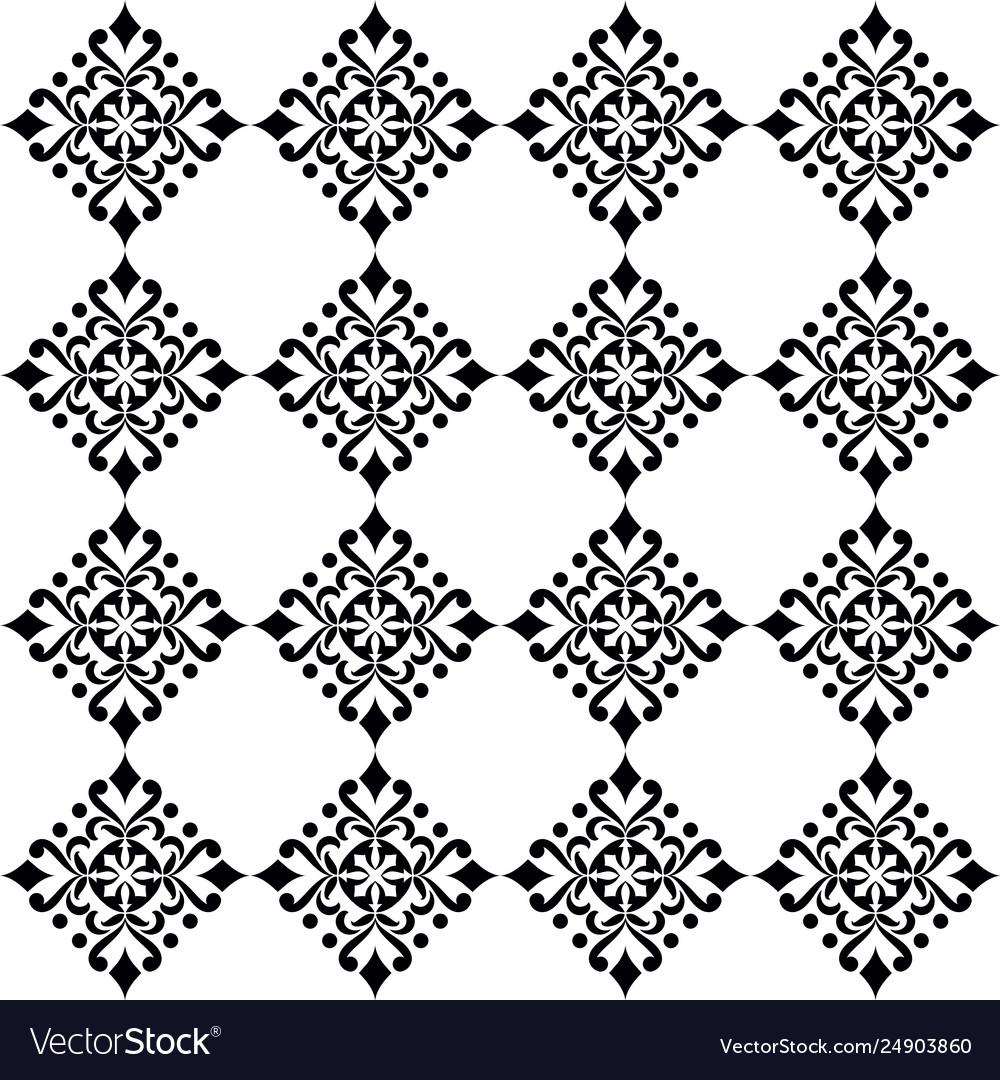 Vintage tile Royalty Free Vector Image - VectorStock