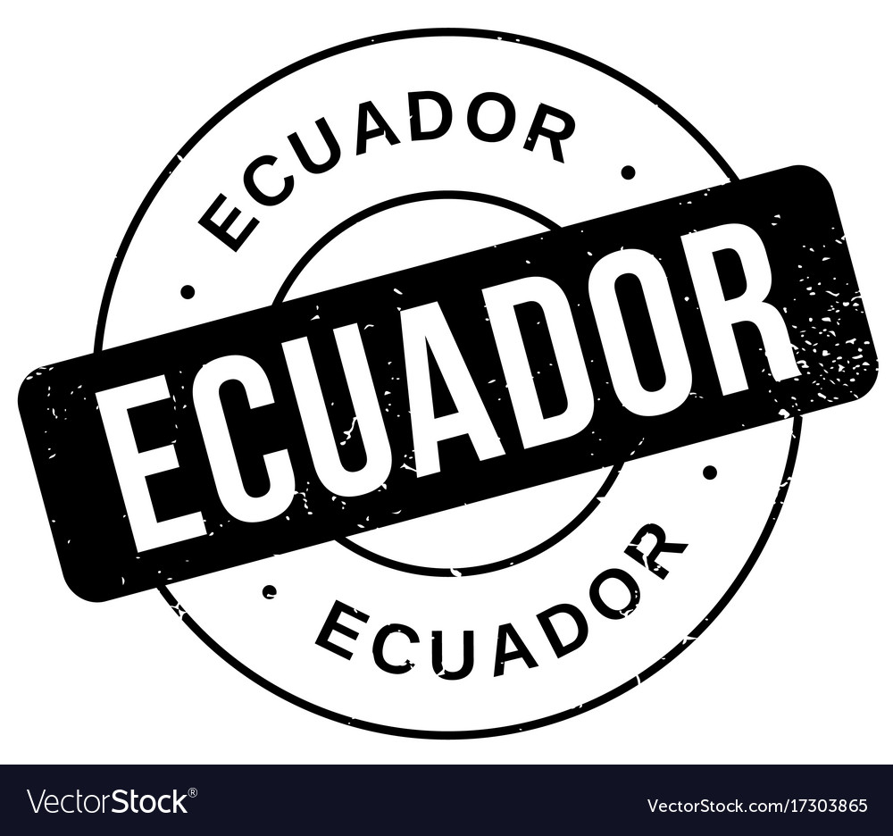 Ecuador rubber stamp Royalty Free Vector Image