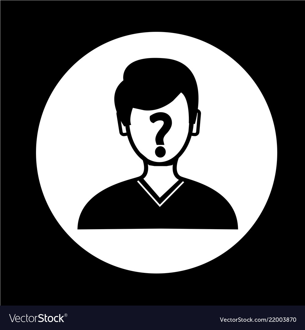 Who icon Royalty Free Vector Image - VectorStock