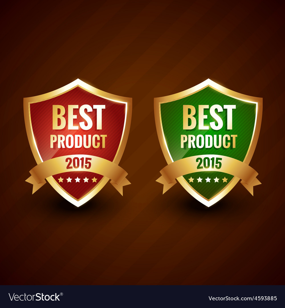 Best 2015 product of the year golden label design