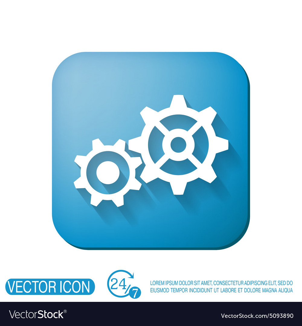 Cogwheel Symboleinstellung und Reparatur Symboleinstellungen