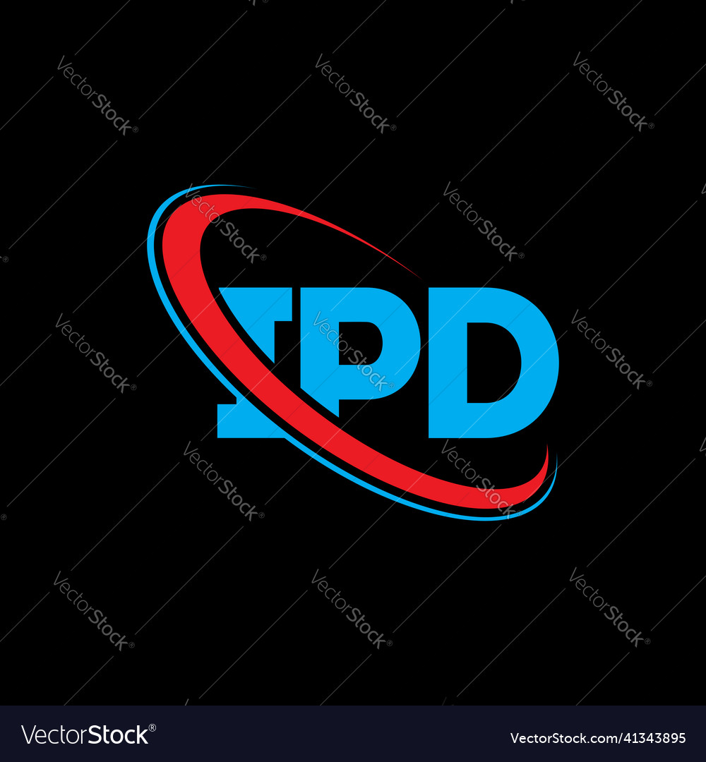 Ipd logo letter design