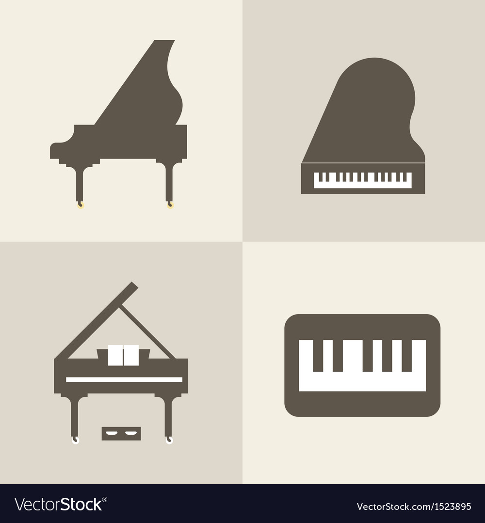 Piano icons