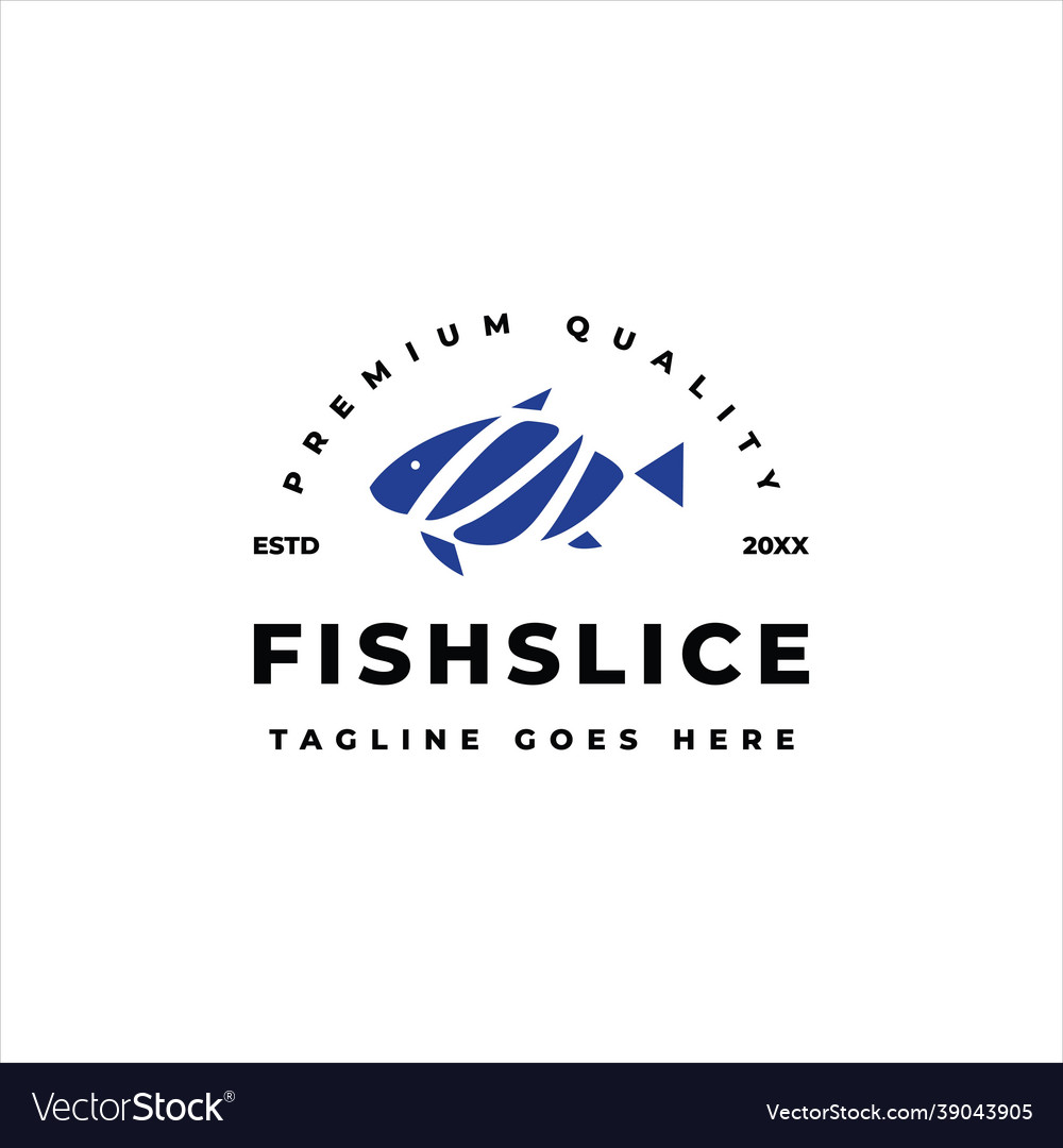 Fish slice logo