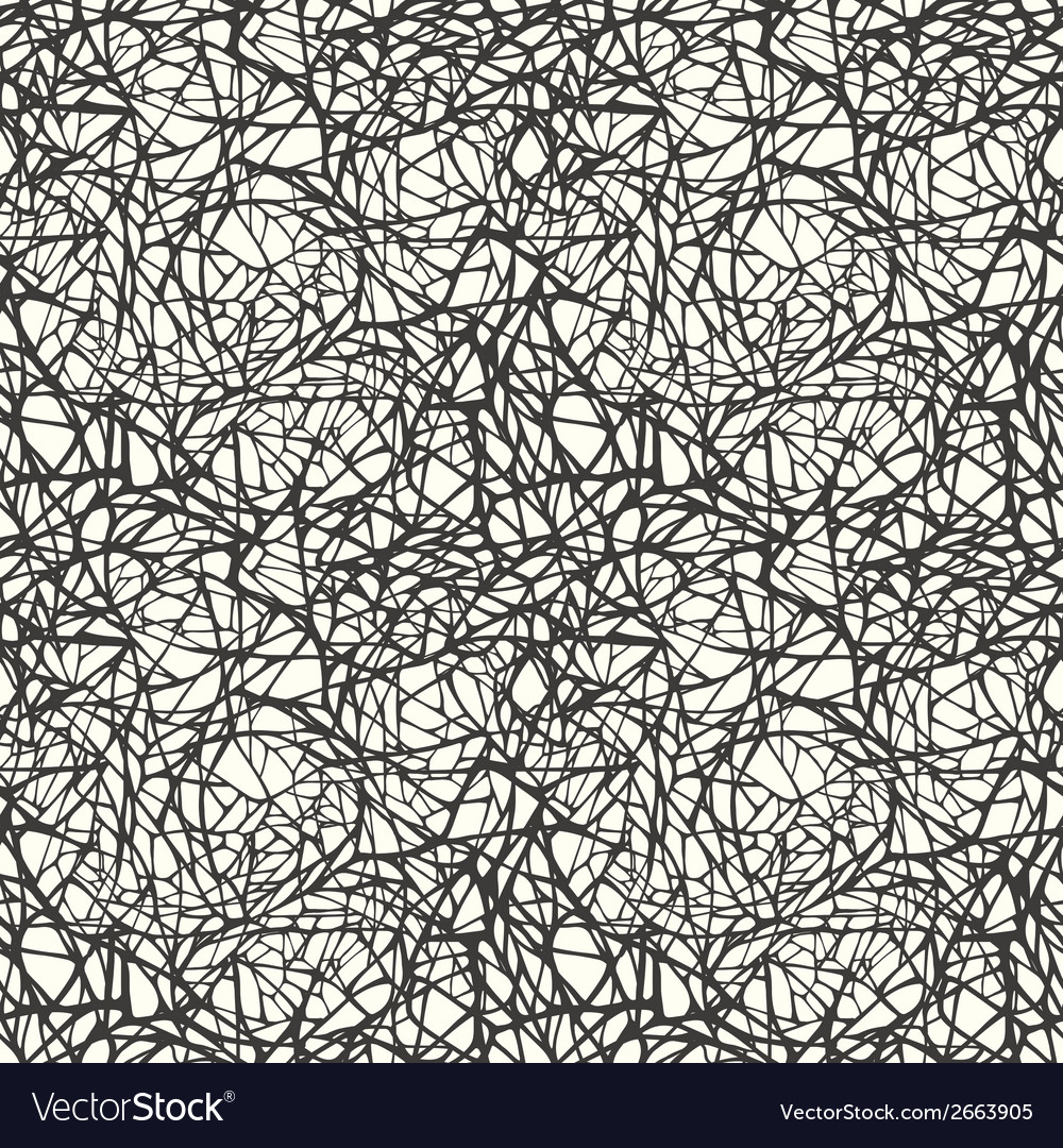 Seamless pattern with abstract ornament