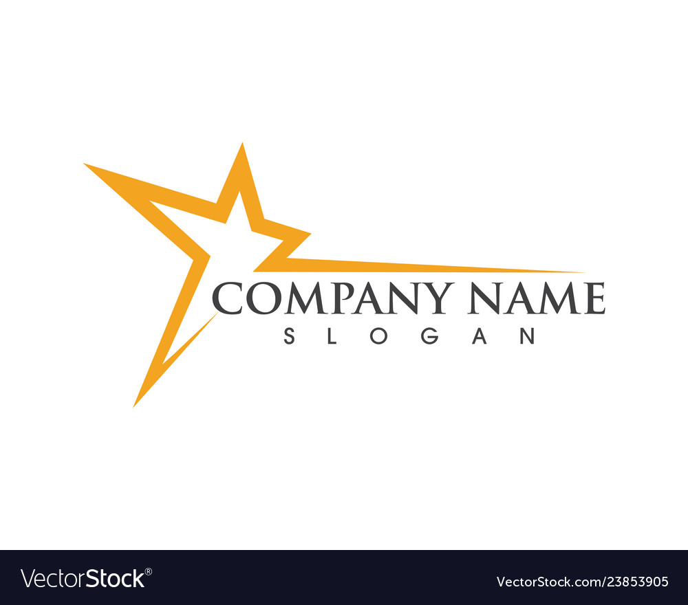 Star logo template