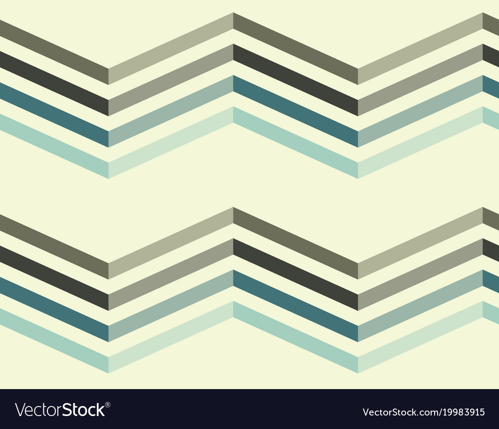 Color zigzag lines seamless pattern