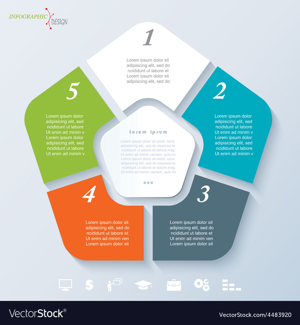 Infographic template for business