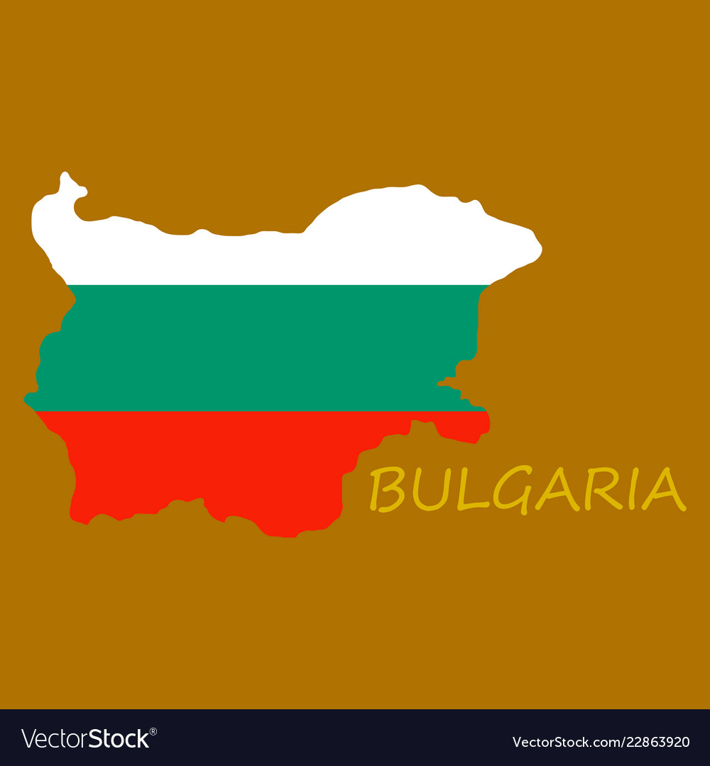 Map of bulgaria icon Royalty Free Vector Image