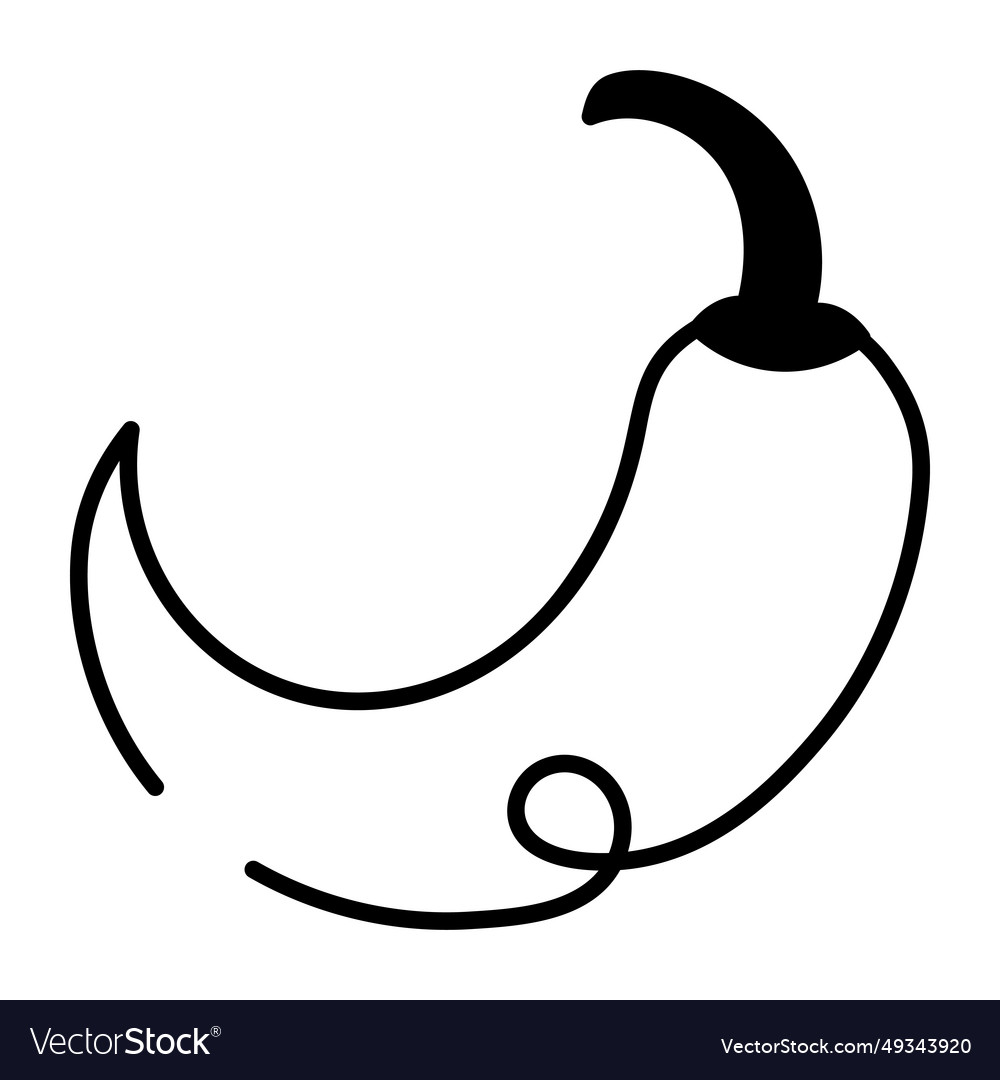 Red chilli Royalty Free Vector Image - VectorStock