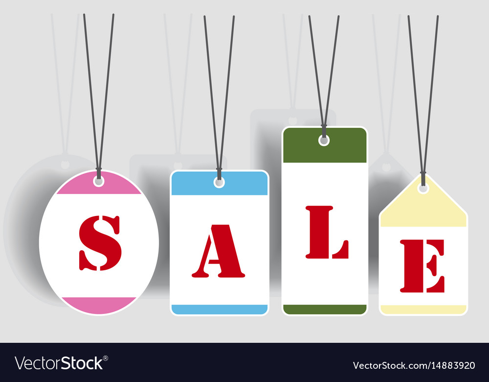 Sale tags labels