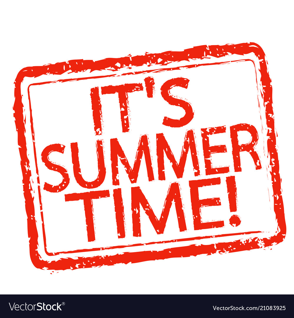 Its summer time Royalty Free Vector Image - VectorStock