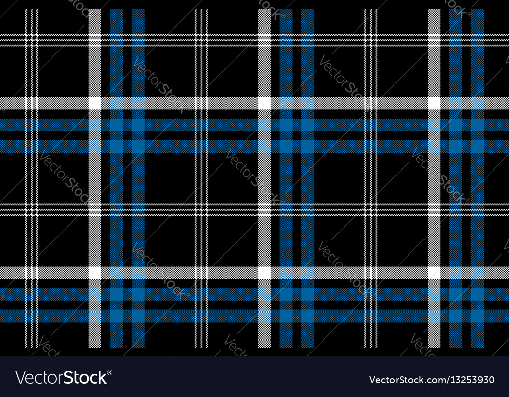 Black check seamless fabric texture background