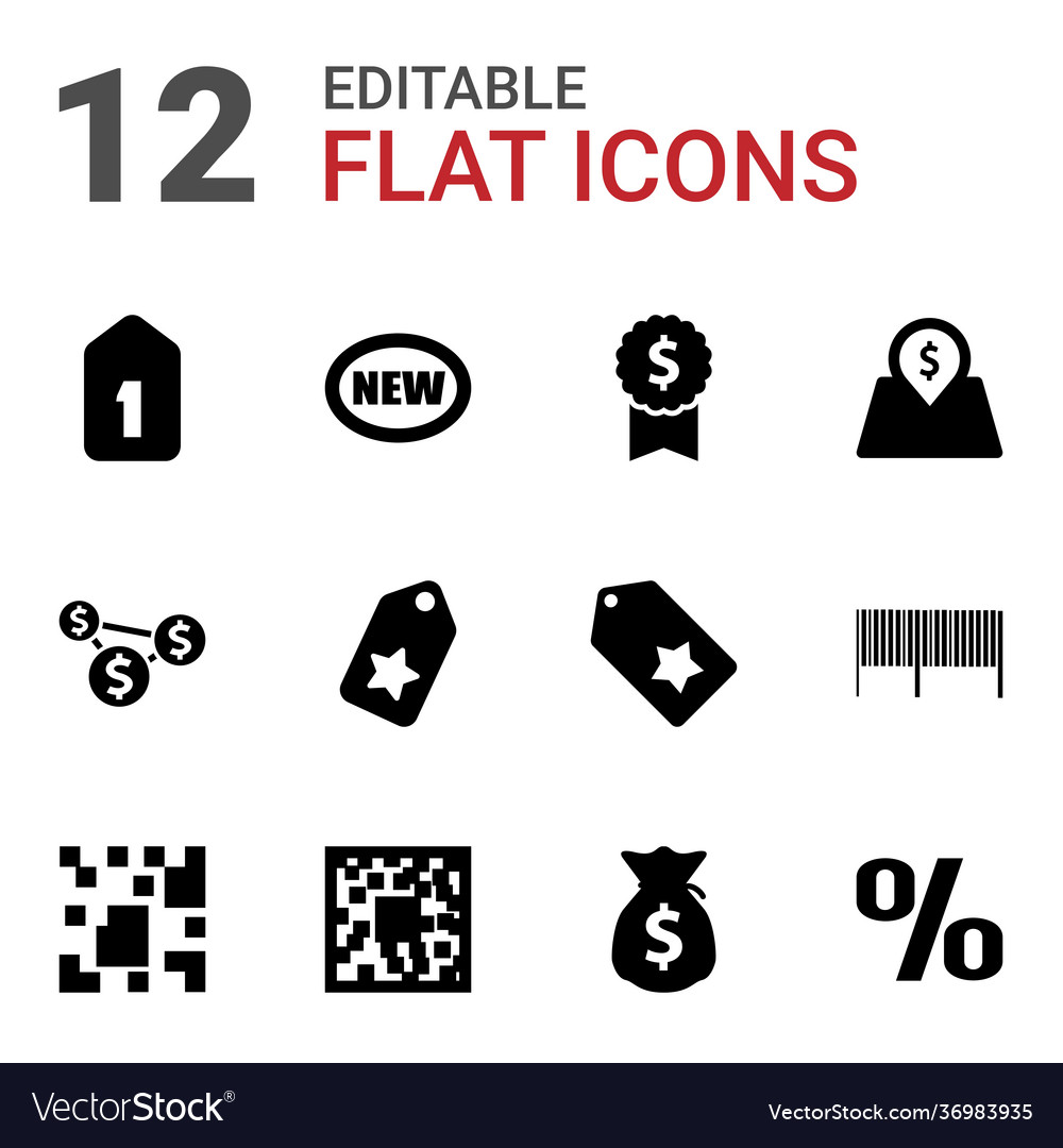 12 price icons