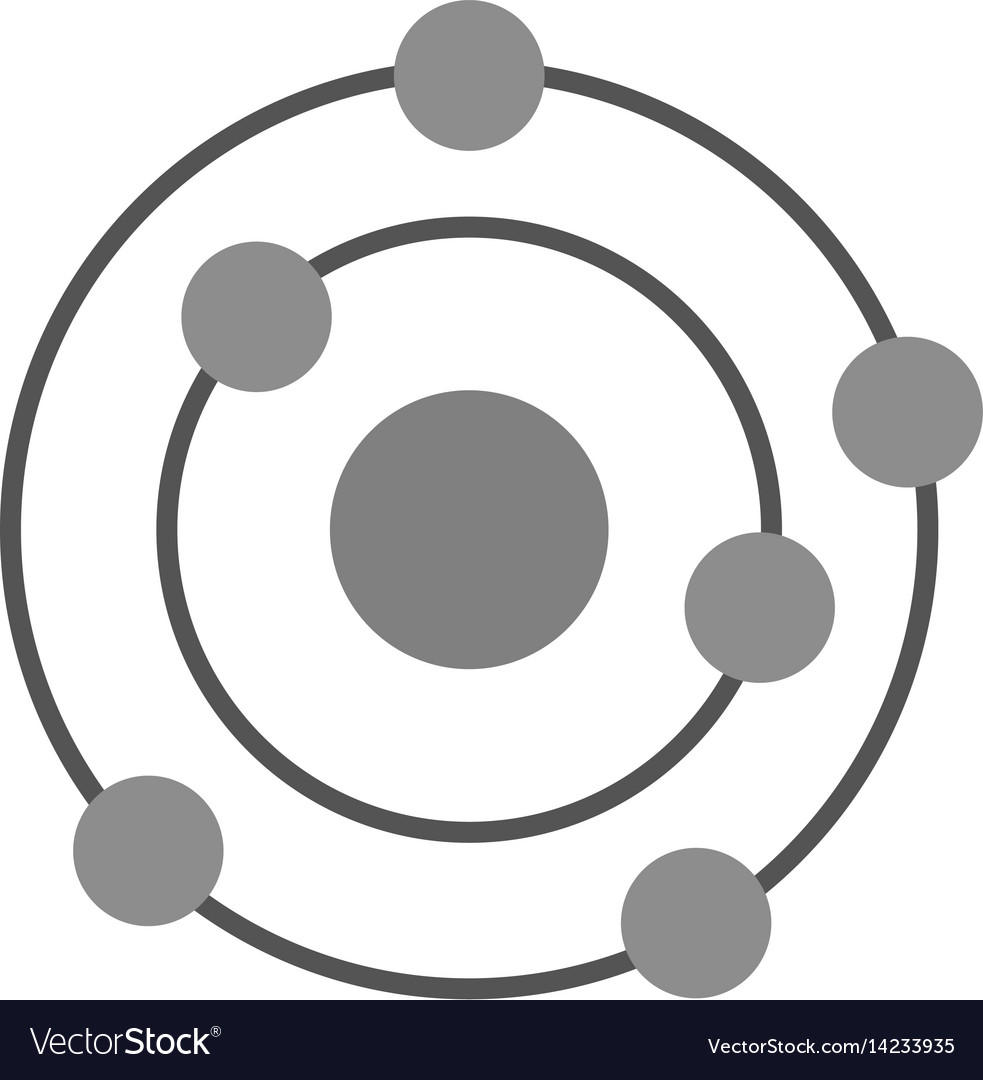 Atomic Structure I Royalty Free Vector Image - Vectorstock